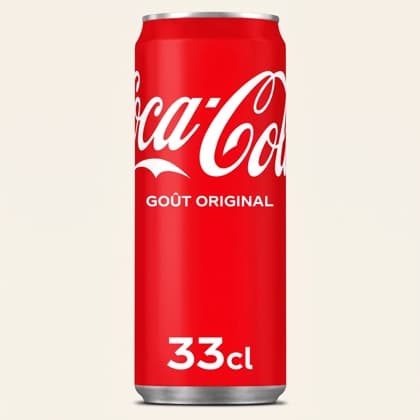 Coca Cola canette 33cl
