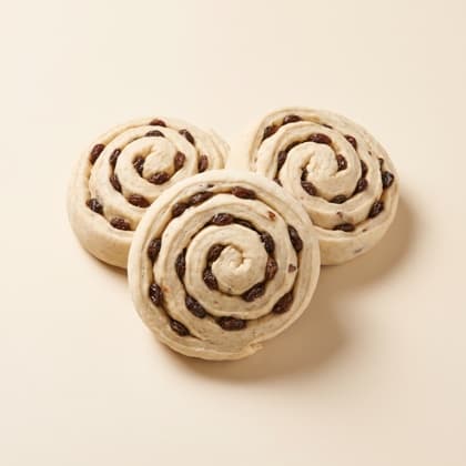 Pain aux raisins CRU 130grX90