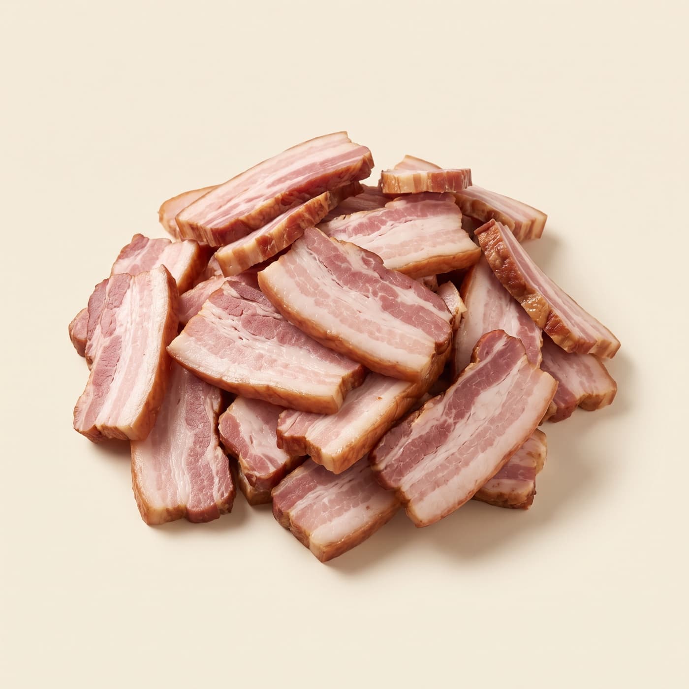 Poitrine de porc fumée (chute) scht 1kg